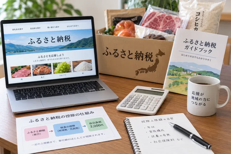 ふるさと納税はいくらまでできる？控除上限の考え方と失敗しない目安の出し方