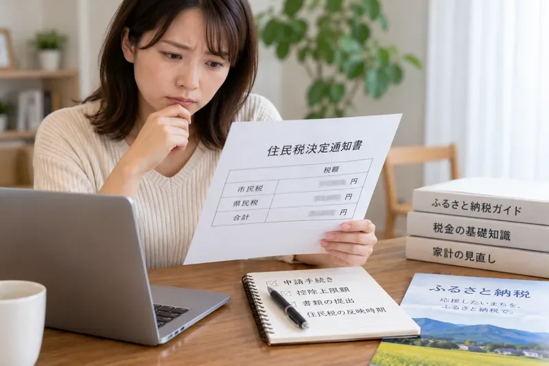 ふるさと納税をしたのに住民税が安くならない原因は？確認ポイントと対処法を順番に解説