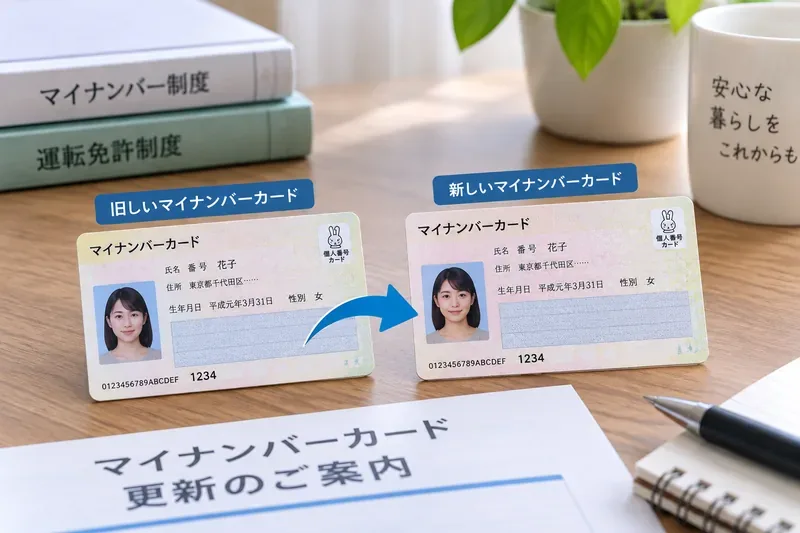 マイナンバーカードを更新すると免許情報は引き継がれる？継続利用の条件と失敗時の対処