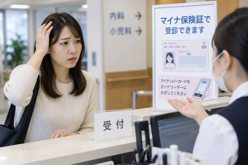 マイナ保険証を忘れたら病院を受診できる？2026年の対処法と窓口負担を解説