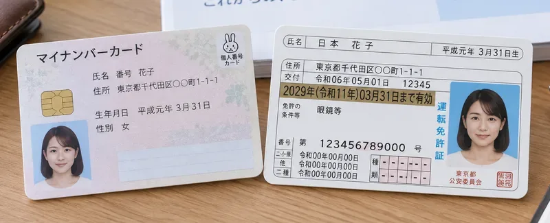 マイナ免許証だけにする？2枚持ちにする？違い・メリット・注意点を比較