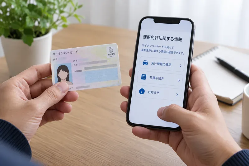 マイナ免許証の有効期限はどこで確認できる？マイナポータル・読み取りアプリの確認方法