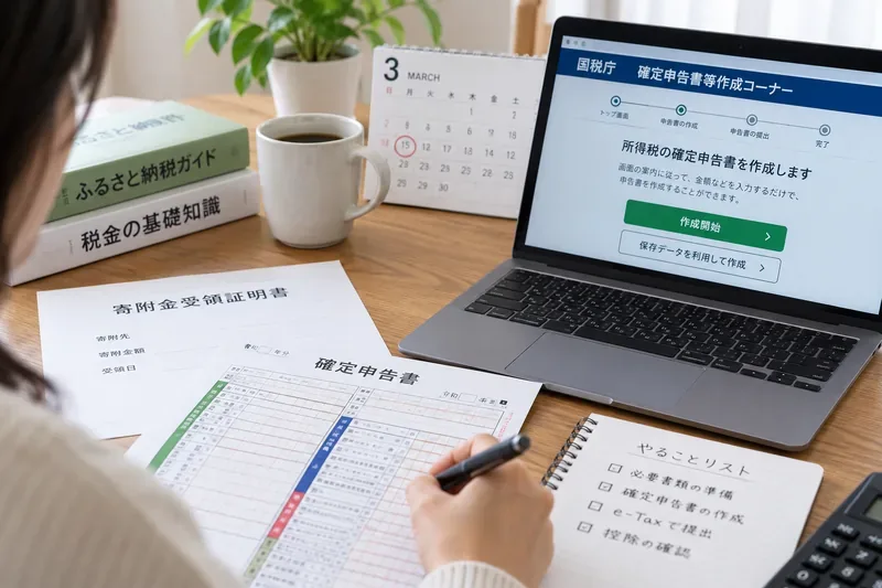 ワンストップ特例の申請を忘れたらどうする？期限後でも確定申告で控除を受ける方法