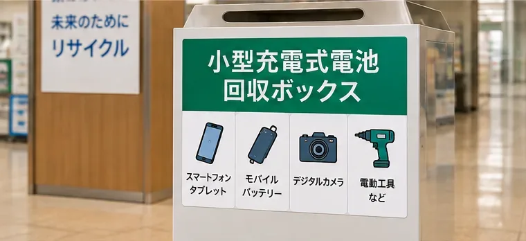 京都市でリチウムイオン電池を捨てる方法｜2026年9月の回収拠点拡充も解説