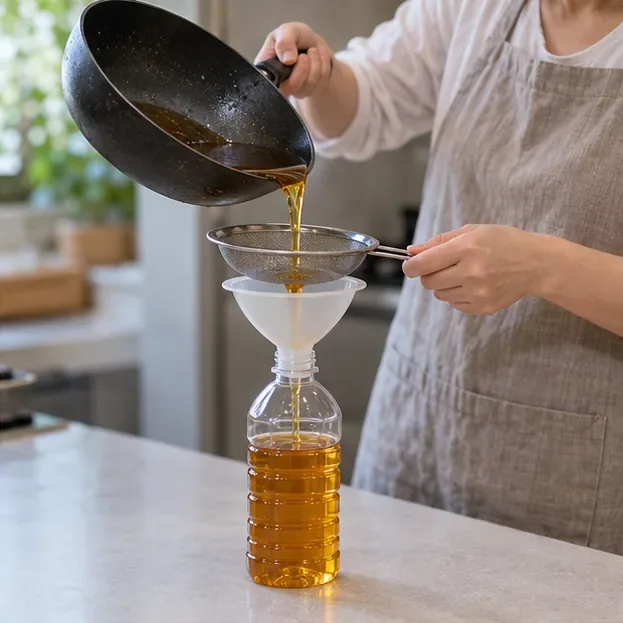 南投市廢食用油怎麼丟？冷卻、裝瓶與清潔隊回收完整指南
