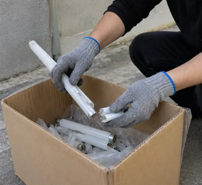 嘉義市日光燈管怎麼丟？完整回收、破損處理與清運方式一次看