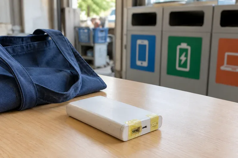 基隆市行動電源怎麼丟？回收與清運方式一次看