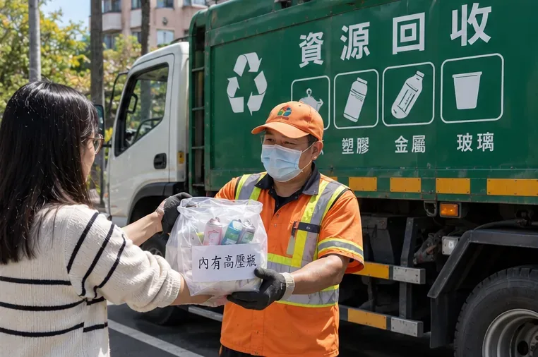 宜蘭市噴霧罐怎麼丟？先用完、單獨包裝再交資源回收，一次看懂清運方式