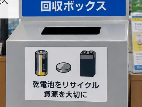 川口市で乾電池を捨てる方法｜専用回収ボックス・コイン電池・液漏れ時の出し方【2026年版】
