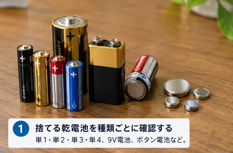 広島市で乾電池を捨てる方法｜有害ごみの出し方・絶縁・収集日を実用チェック