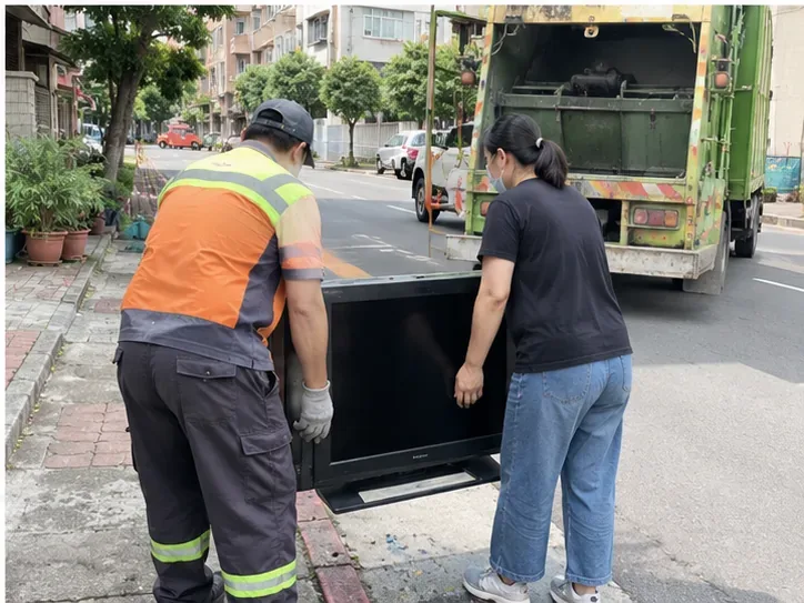 斗六市電視怎麼丟？回收與清運方式一次看：舊電視免費回收、清潔隊與搬運重點
