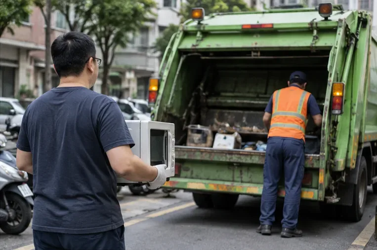新竹市微波爐怎麼丟？回收車、清潔隊與再利用方式一次看