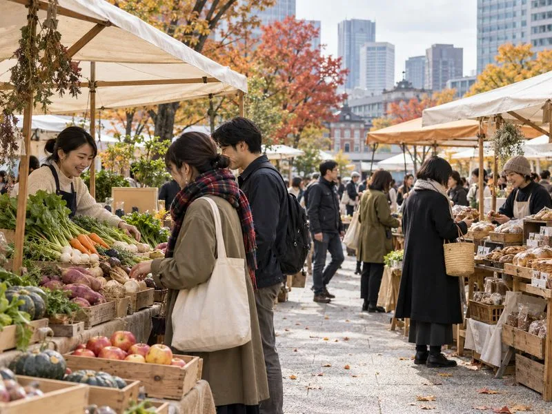 東京のファーマーズマーケット・フリーマーケット情報【2026年10月】日程、場所、雨天対応