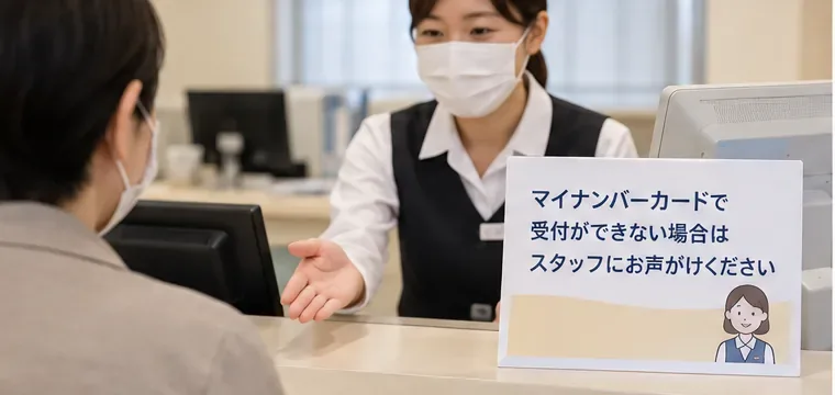 病院でマイナンバーカードが読み取れないときはどうする？受付で困らない対処法