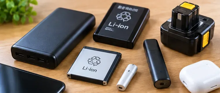 福岡市でリチウムイオン電池を捨てる方法｜回収場所・膨張品・モバイルバッテリーまで解説