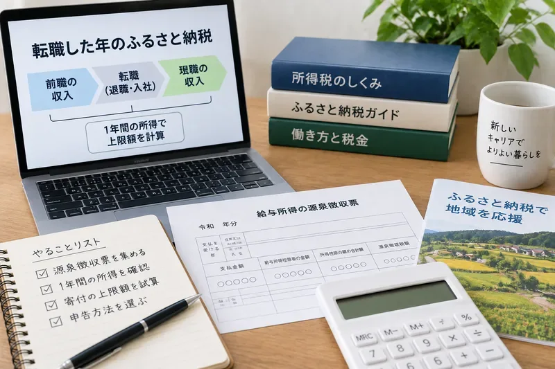 転職した年のふるさと納税上限はどう考える？前職＋現職で再計算する2026年版