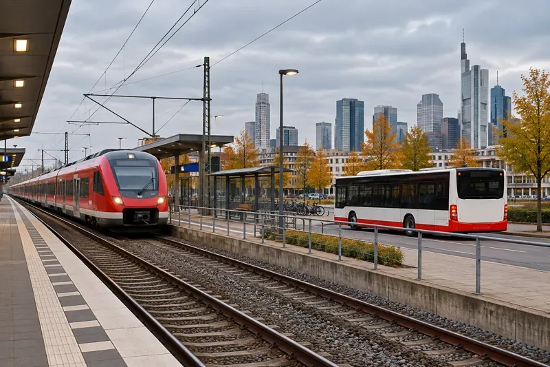 Bahnverkehr im Rhein-Main-Gebiet: S1-Ersatzbusse und Umleitungen bis November