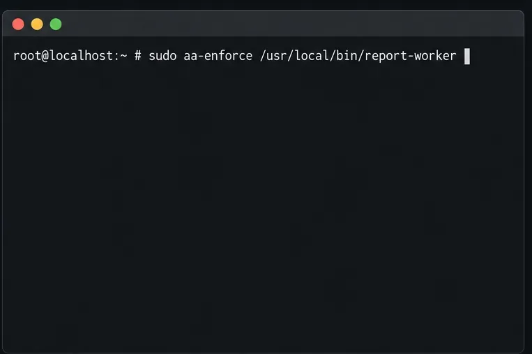 SUSE LinuxでカスタムAppArmorプロファイルを作成する