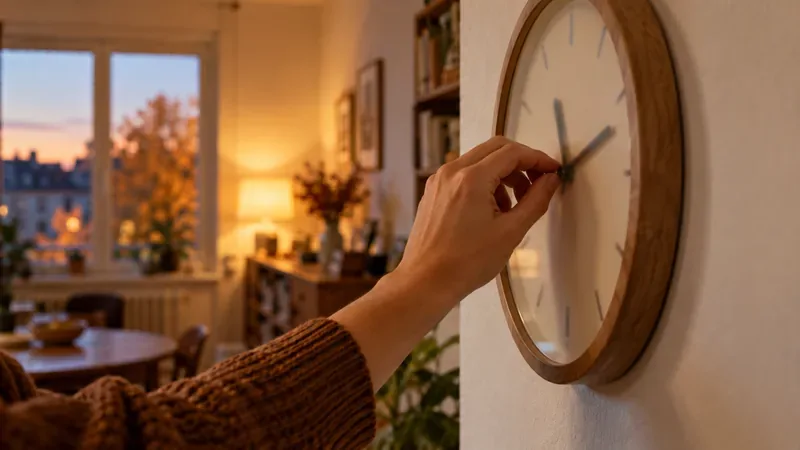 Changement d’heure en France : à quelle heure passer à l’heure d’hiver en 2026 ?