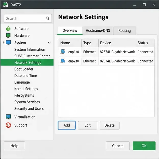Configure Reliable Ethernet Failover with SLES 15 Bonding