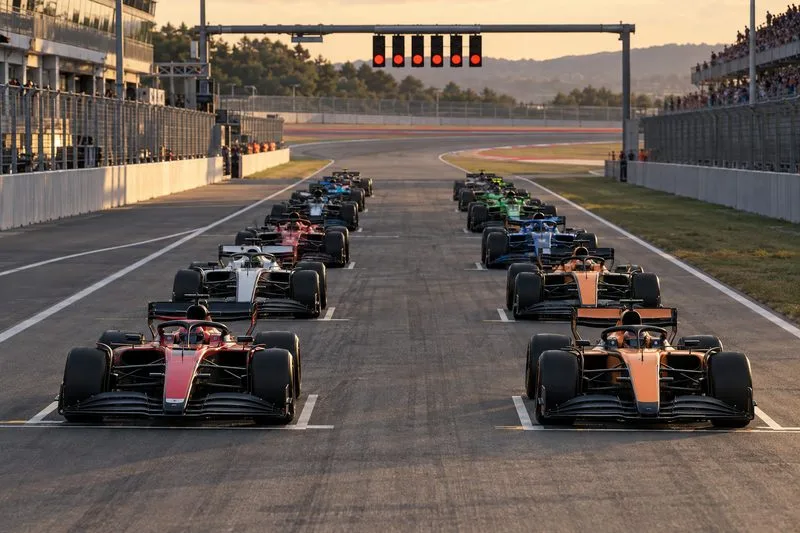 F1-startopstelling: waar starten de coureurs en wat betekent dat?