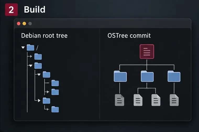 Come creare un desktop Debian come sistema immutabile basato su OSTree