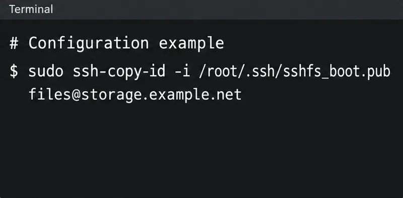 How to Mount a Remote SSHFS Directory Automatically at Boot in Debian