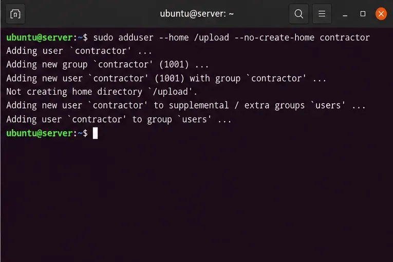 如何在 Ubuntu 24.04 上限制 SSH 使用者只能存取特定目錄（SFTP Chroot 指南）