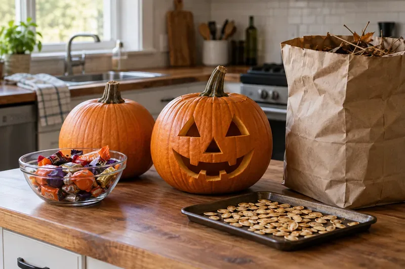 Sobraram doces e abóboras do Halloween: o que fazer a seguir?