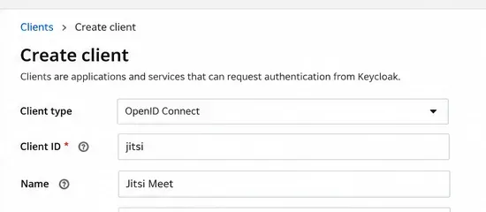 Autoriser les utilisateurs approuvés à créer des salles Jitsi avec connexion Keycloak