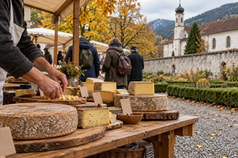 Lokale Märkte in Appenzell: Käsefest am Sonntag, 25. Oktober 2026