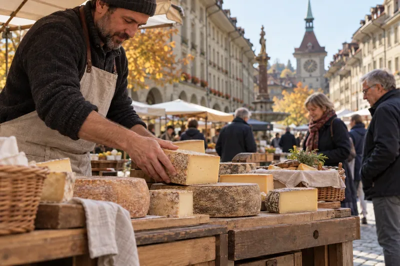 Lokale Märkte in Bern: Käsefest am 31. Oktober 2026