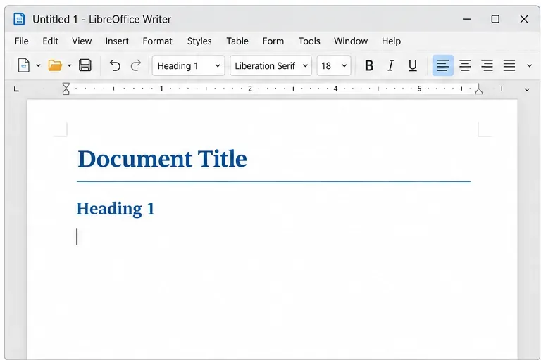Make Every New Writer Document Use Your Template