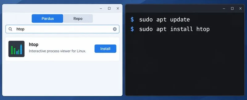 Pardus Software Center ou APT? Como escolher a ferramenta certa