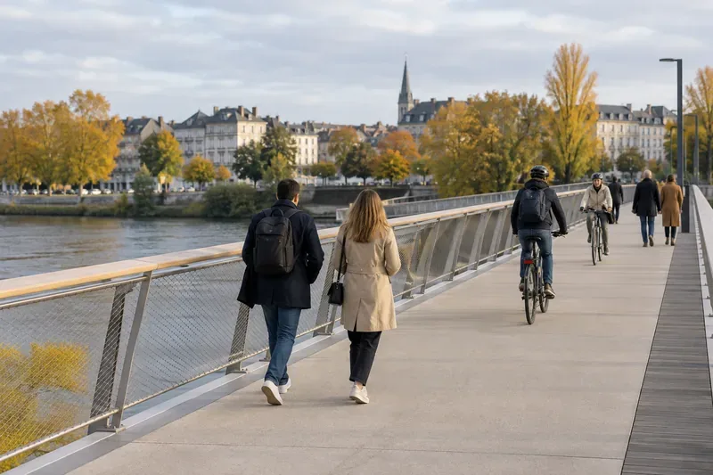 Pont Anne-de-Bretagne : accès au belvédère et ouverture du 23 octobre
