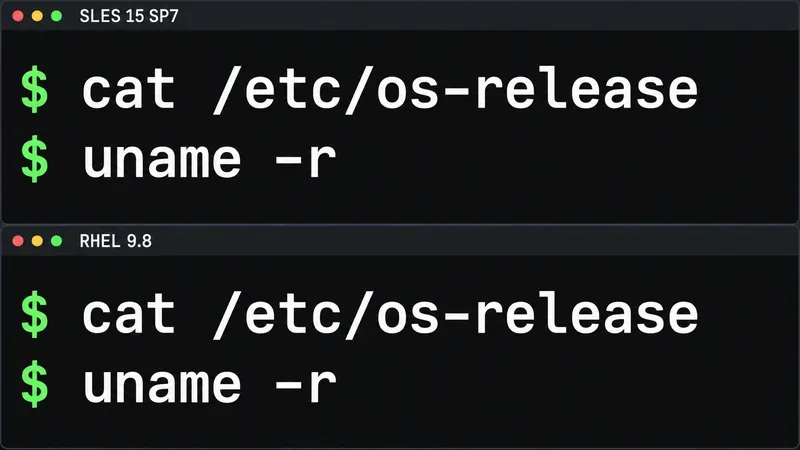 SLES 15 SP7 與 RHEL 9.8：伺服器效能取決於哪些因素