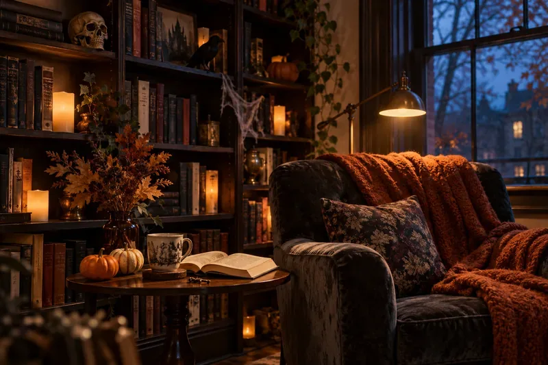 L'esthétique horrifique de BookTok : lectures et décorations d'Halloween pour tous les niveaux de peur