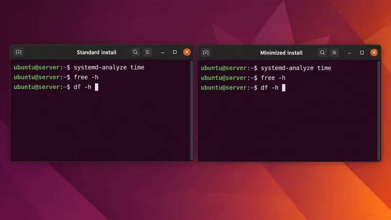 Ubuntu Server 24.04 Minimal vs Standard: Performance Benchmarks Explained