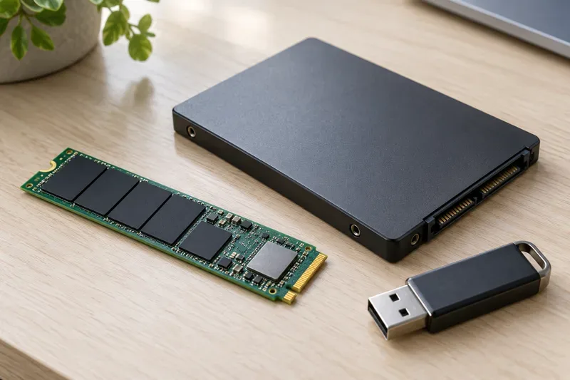 快閃記憶體是什麼？NAND、SSD 與儲存容量選購一次看懂